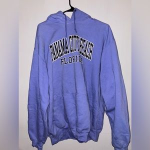 Panama Beach Blue Hoodie